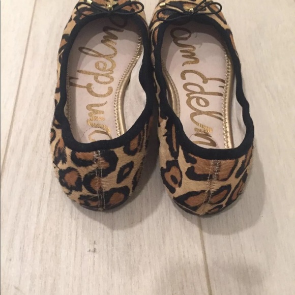 Sam Edelman 'Felicia' Leopard Flats 7.5 Worn Once! - Picture 4 of 8